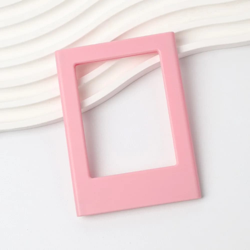 4 pcs creative 3 inch magnetic multipurpose decorative mini frames plastic diy frames for photo dorm