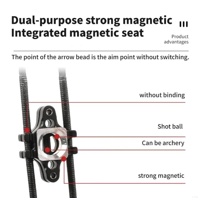 High Accuracy Machined Arrows Rest Double Purpose Accessory