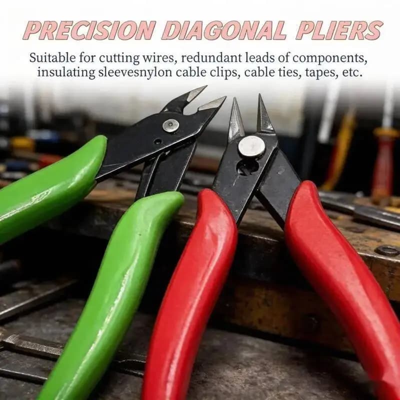 Diagonal Plates in Carbon Steel, Electric Cable Spools, Side Cutting Grips, Wire Spools, Manual Tools