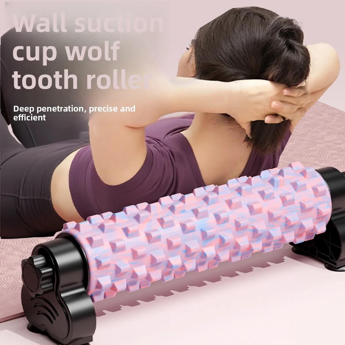 Support foam axis muscle relaxation solid roller mace massage roller thin leg fitness yoga column equipment