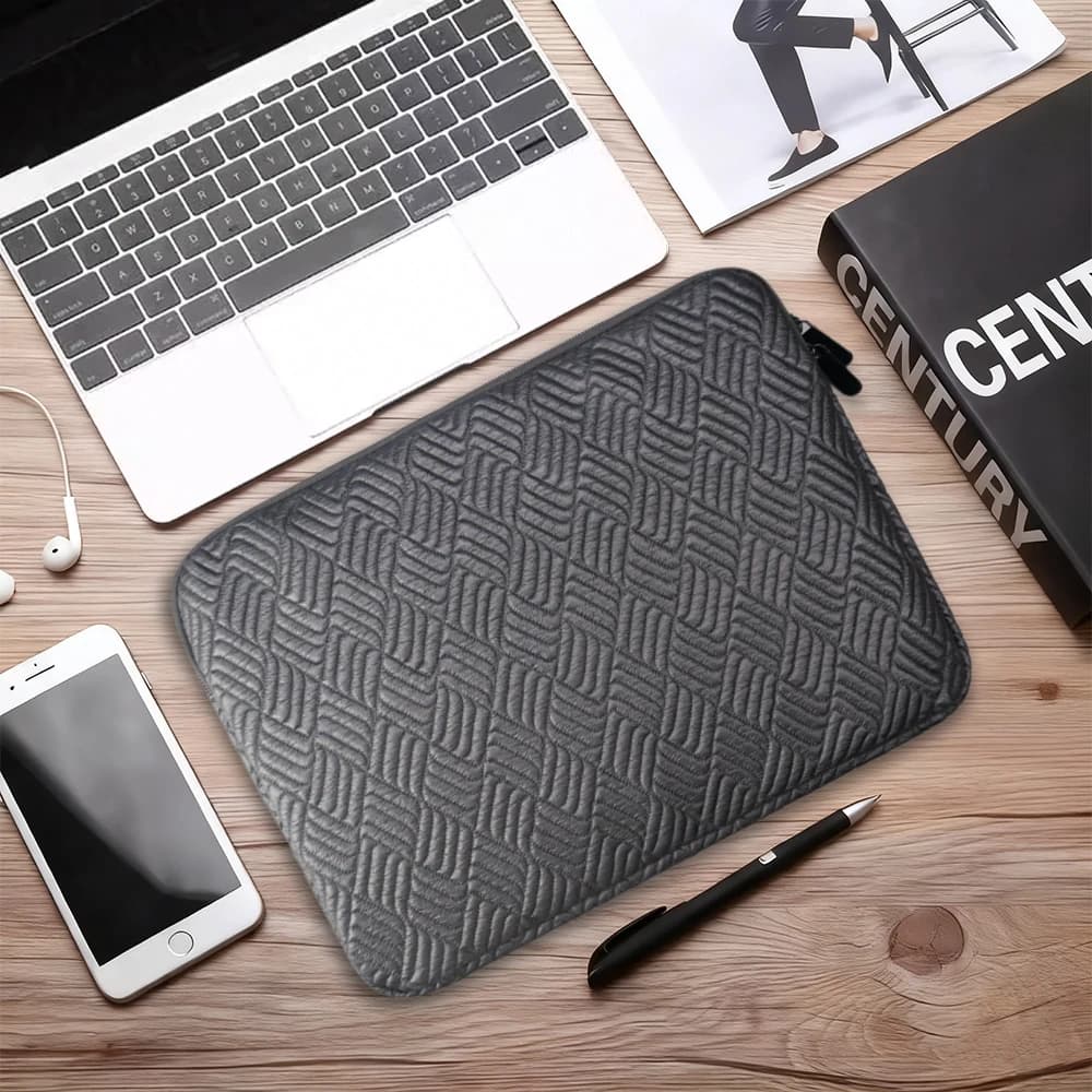 Borsa per laptop in pelle alla moda da 13/14/15/16 pollici per la copertura del computer portatile per MacBook Air Pro Tablet Custodia morbida per notebook di moda