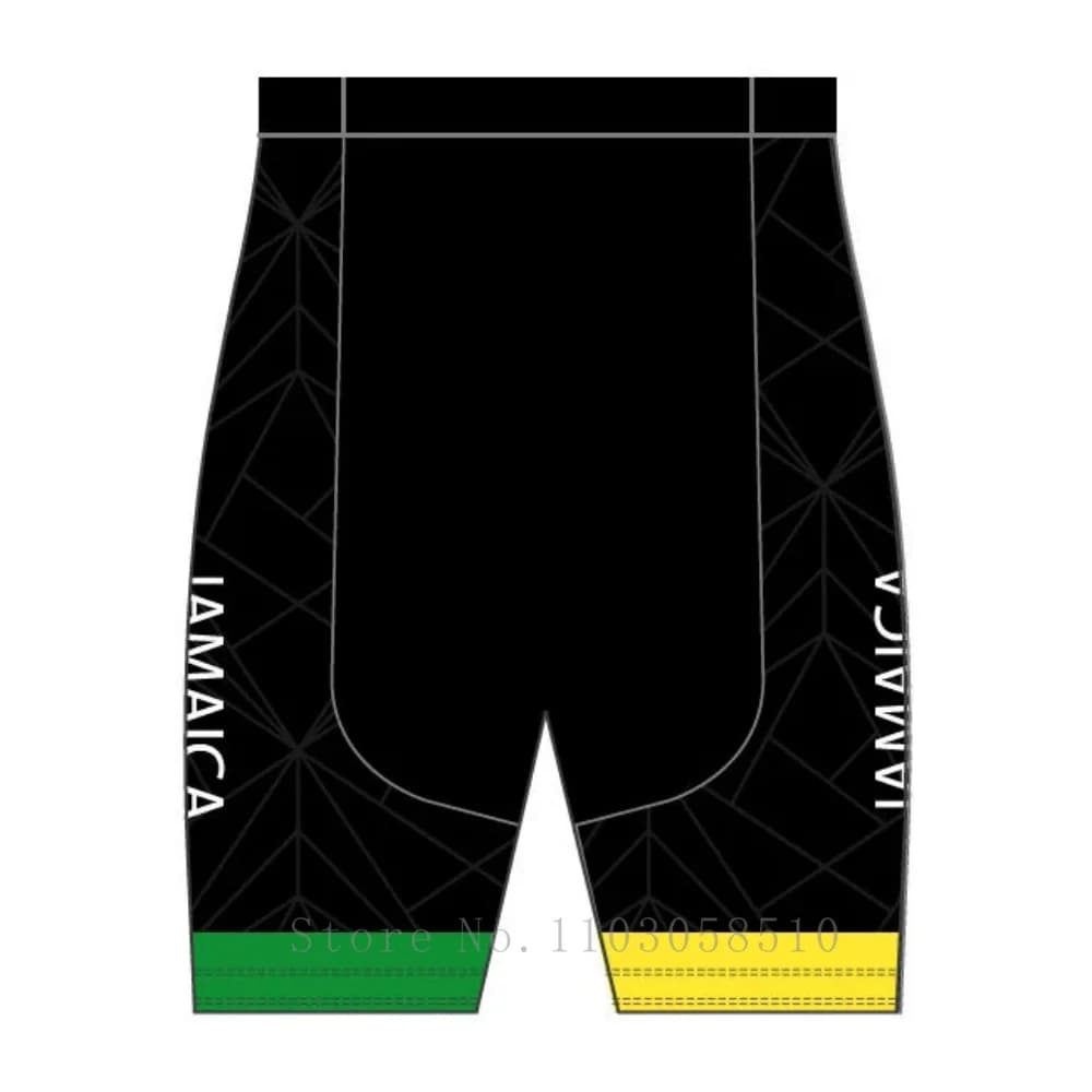 2026 JAMAICA PERFORMANCE TRI-NOME Custom COUNTRY WORLD CICLISMO JERSEY POLO TECH TEE TECH BIB SHORTS JERSEY TRI SWIMSUIT