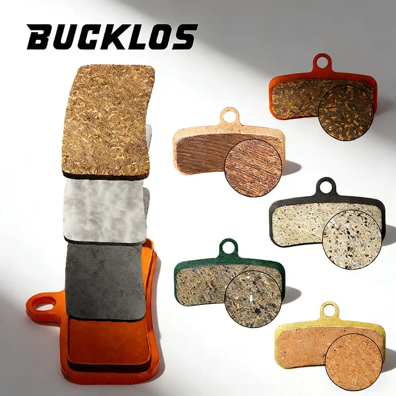 Pastiglie Freno a Disco BUCKLOS per SHIMANO D02S/D03S/N03A/N04C/H03C/H03A, Resistenti all'Usura, Parti per Biciclette