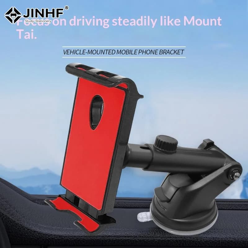 Car Phone Tablet Holder Suction Cup 360° Rotating Dashboard Expansion Stand For Mobile Phone / Tablet