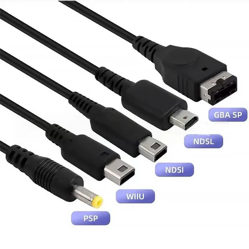 1pcs USB Data Charger Charging Power Cable Cord for DS Lite DSL NDSL For NDSi 3DS New 3DS XL LL NDS GBA SP