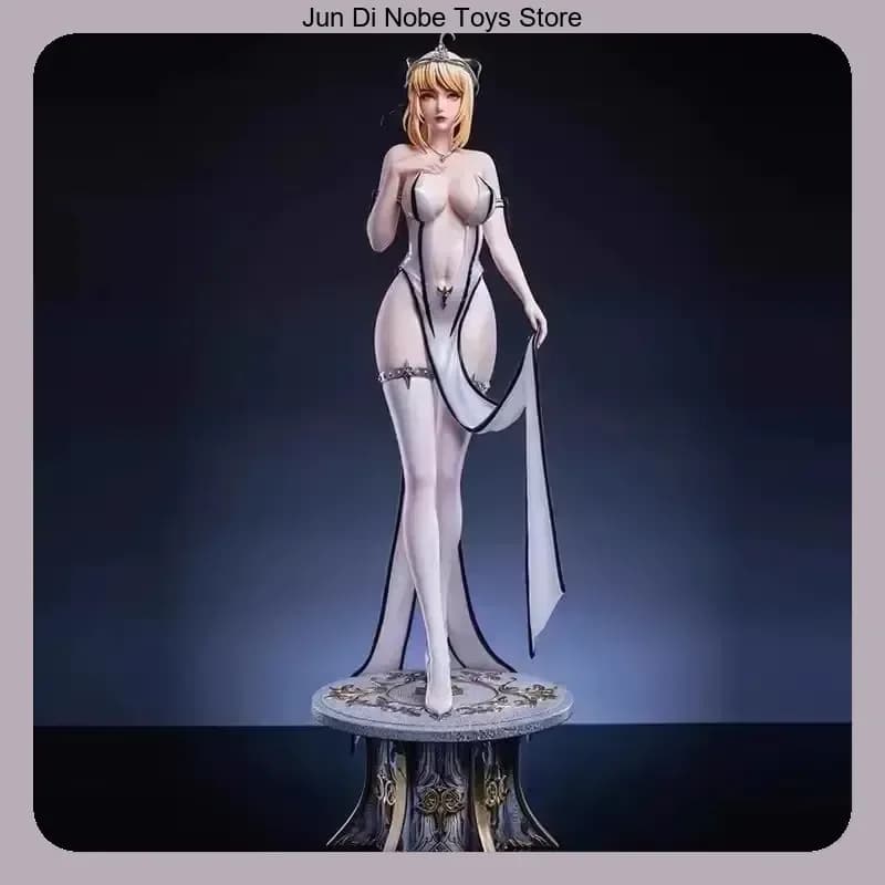 Statua Anime di Altria Pendragon Fate Grand Order, Figurina da 55cm, Modello da Collezione, Decorazione da Scrivania, Ornamento, Giocattolo