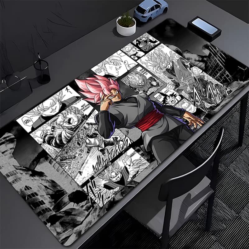 Extra Gaming DBZ Dragon Ball Z mouse pad, keyboard pad for PC, mini PC, computer, gamer, laptop, anti-slip, rubber, table.
