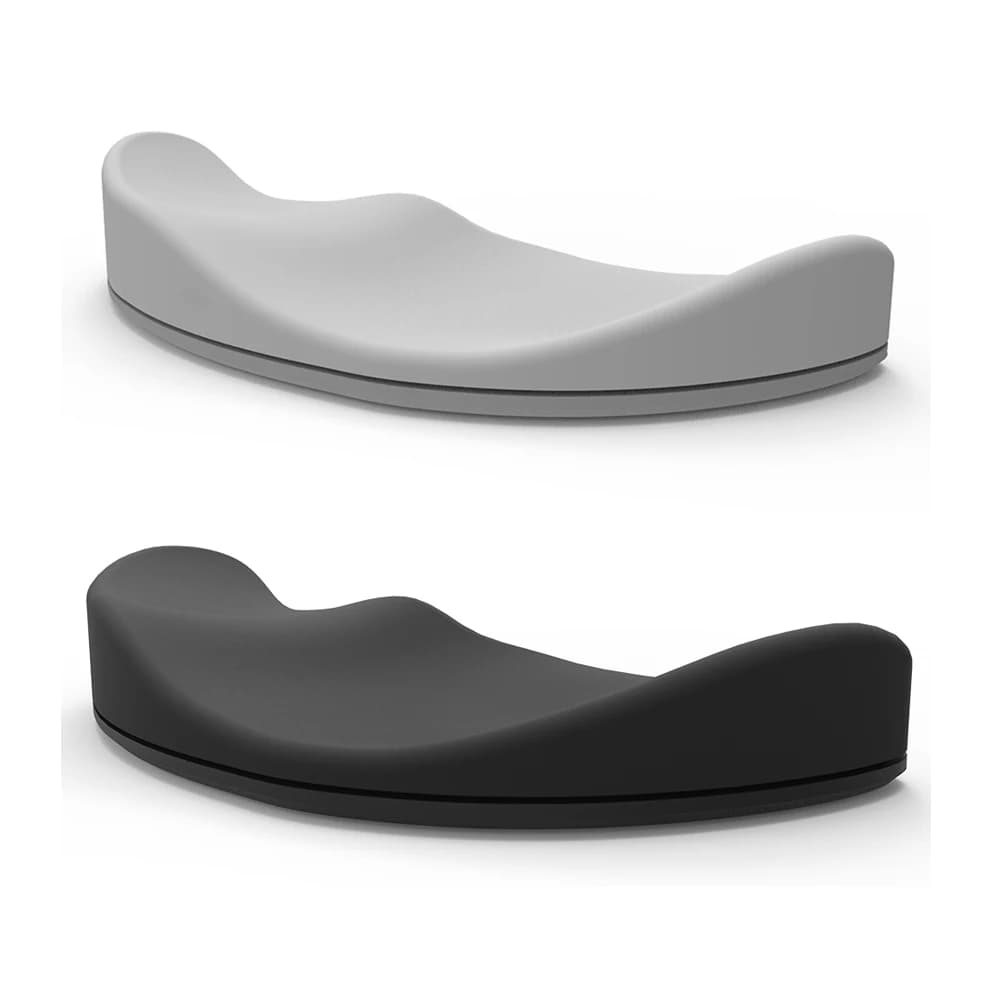 Tappetino da polso per mouse in silicone Poggiapolsi per mouse Design ergonomico con superficie tridimensionale Tappetino da polso con movimento liscio e delicato sulla pelle