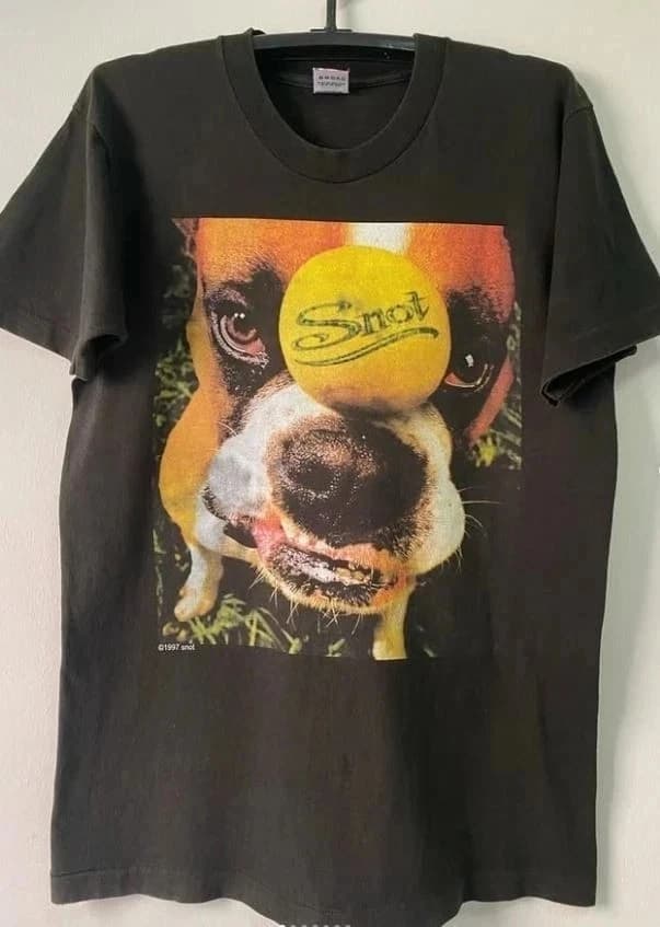 Maglietta Vtg T Shirt Snot Band anni '90 Maglietta unisex da uomo e da donna con grafica