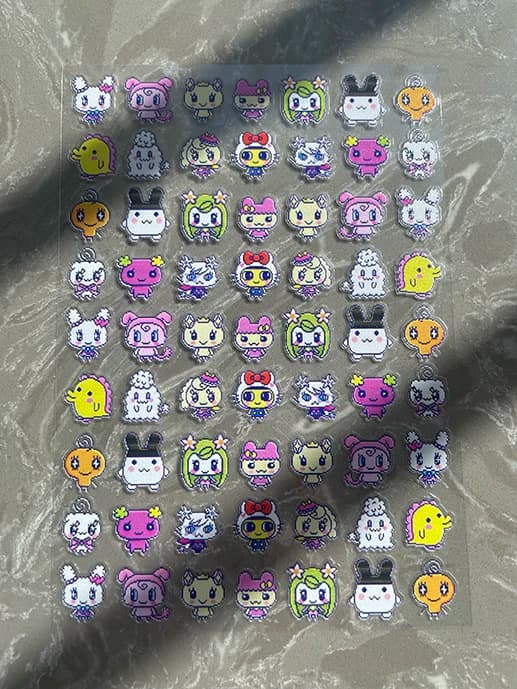 1 pcs Super Mini Stickers with Patterns for Party, Nail Art, Valigie, Scrapbook, Quaderni, Cover for Cellular, Waterproof, Gifts