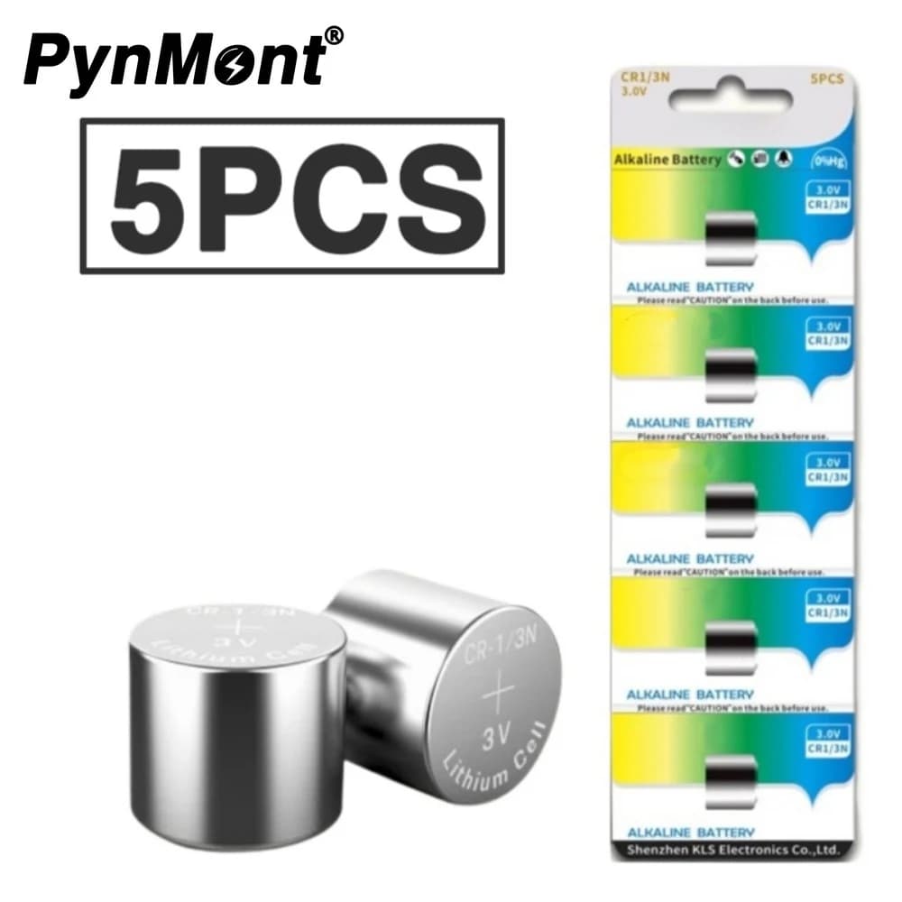 5PCS CR1/3N 170mAh 3V Batteria Al Litio DL-1/3N CR-1/3N CR13N per M6 M7 Macchina Fotografica Collare di Corteccia di Cane Mirino Laser batterie Accessori