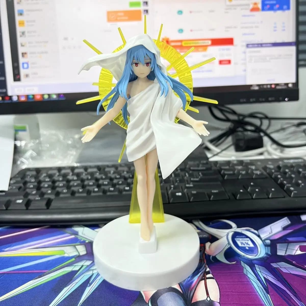 Rimuru Tempest Action Figures Anime Quella volta che mi sono reincarnato come un melma PVC Modello Figurine Manga Garage Kit Giocattolo Ornamenti