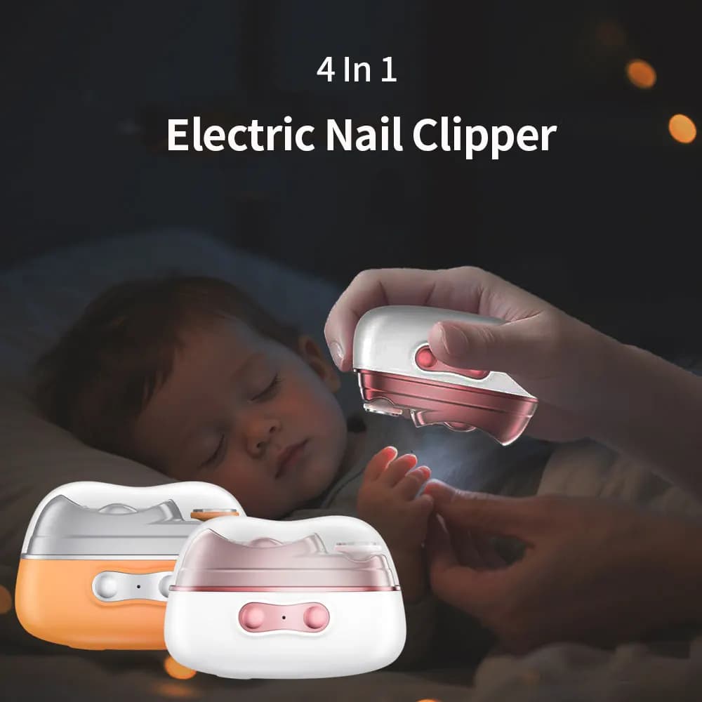 Electric nail cutters 4 in 1 Automatic nail cutter Nail grinder Nail polishing machine with UV lamp Manicure tool for nail cutter
