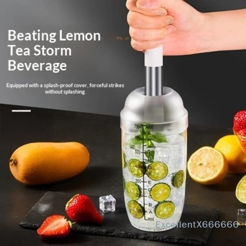 Bartending Cocktail Shaker Jigger 2 Pcs Set Food Grade Leak Proof for Home Bar Wedding Party Drink Mixing Gift