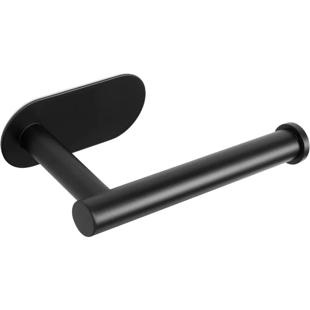 1PC Toilet Paper Holder Self Adhesive Thicken Stainless Steel Rustproof No Drilling Toilet Roll Holder for Bathroom Accessories
