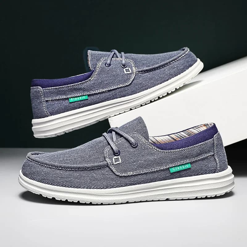 Scarpe di tela da uomo Nuove scarpe basse traspiranti da uomo che guidano mocassino casual da uomo mocassini morbidi e confortevoli scarpe da ginnastica Zapatillas