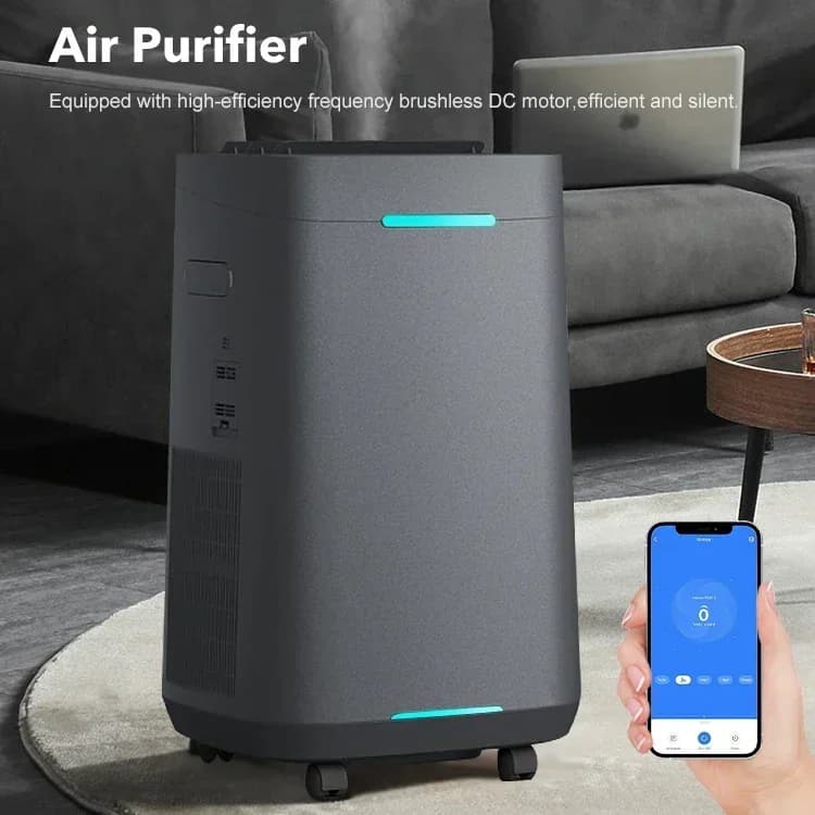 Buon prezzo con il controllo del pulsante del timer Filtro Hepa Purificatore d'aria intelligente portatile per hotel Home Office