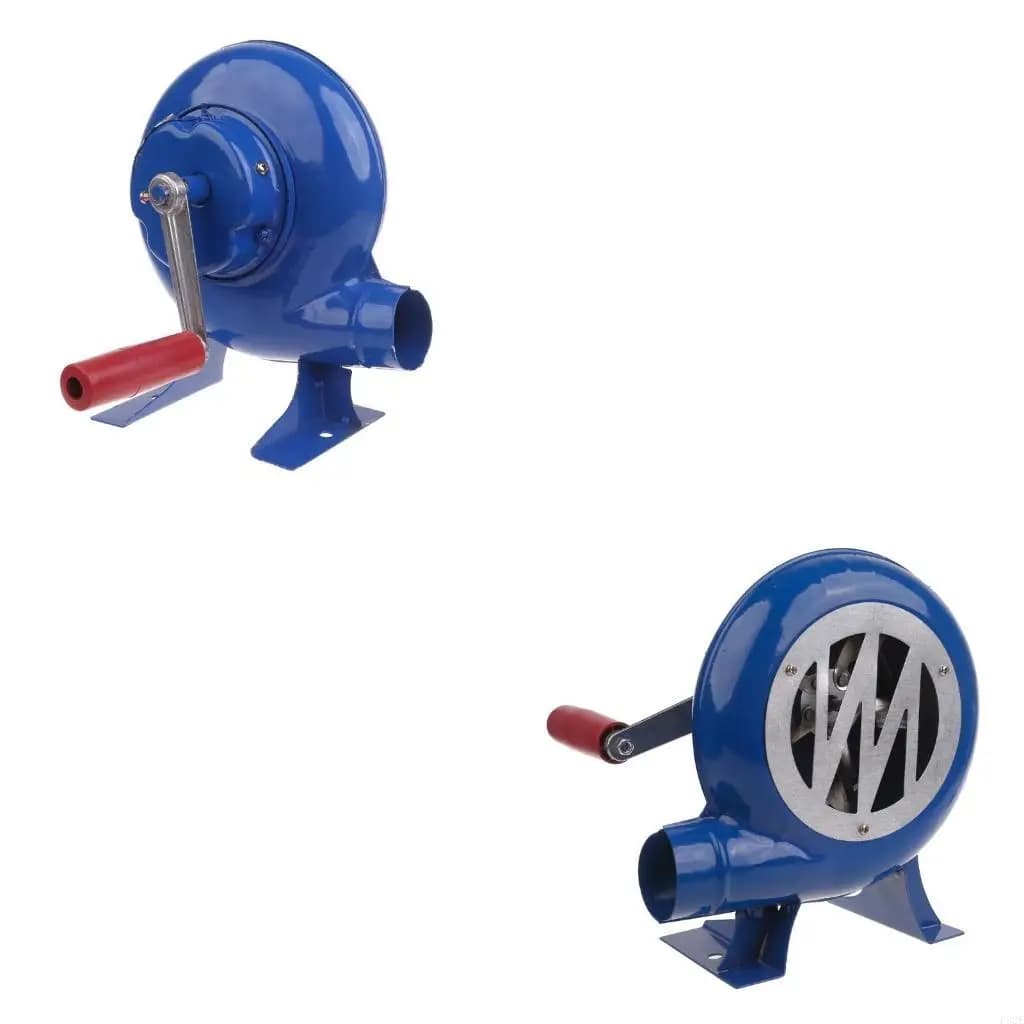 Ventilatore per ventilatore barbecue manuale portatile per campeggio bbq soffiatore