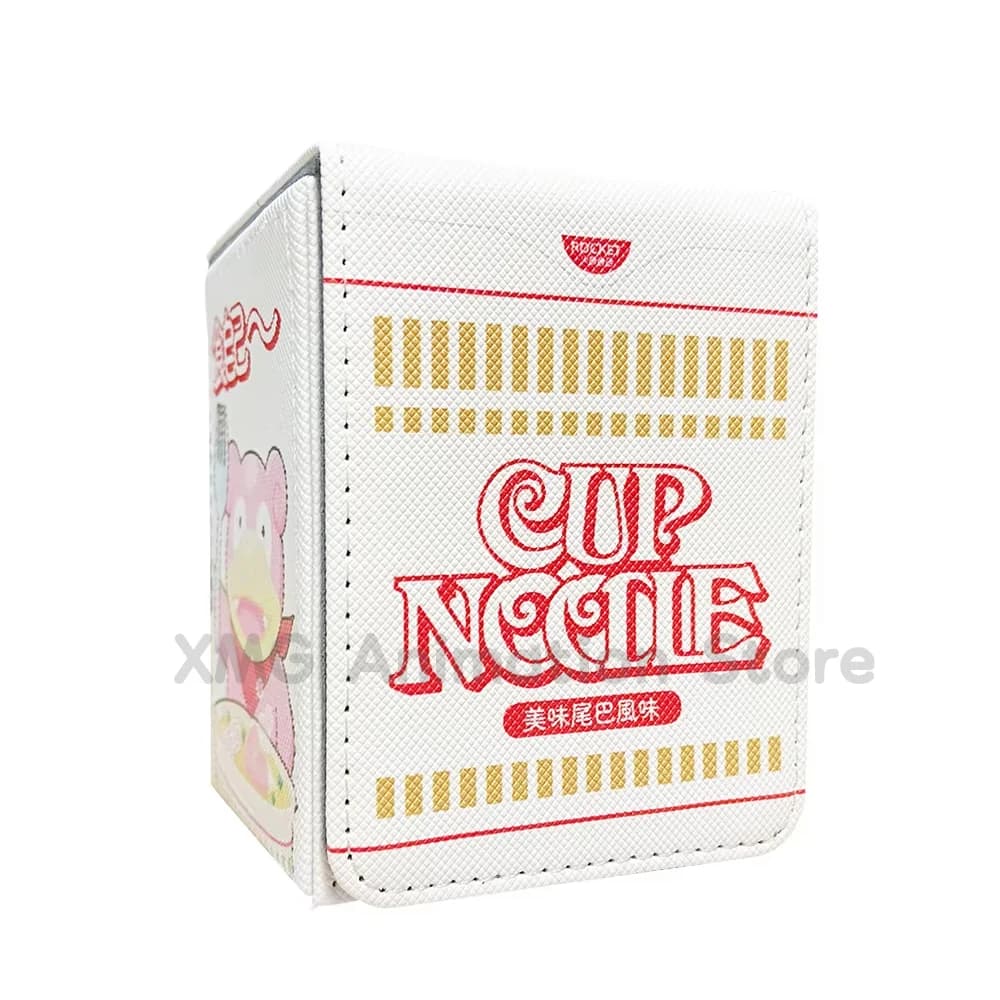 PTCG Pokemon CUPNUDDLE Scatola di immagazzinaggio di carte Anime DIY Slowpoke OPCG Collezione Scatola di carte Giocattoli regalo