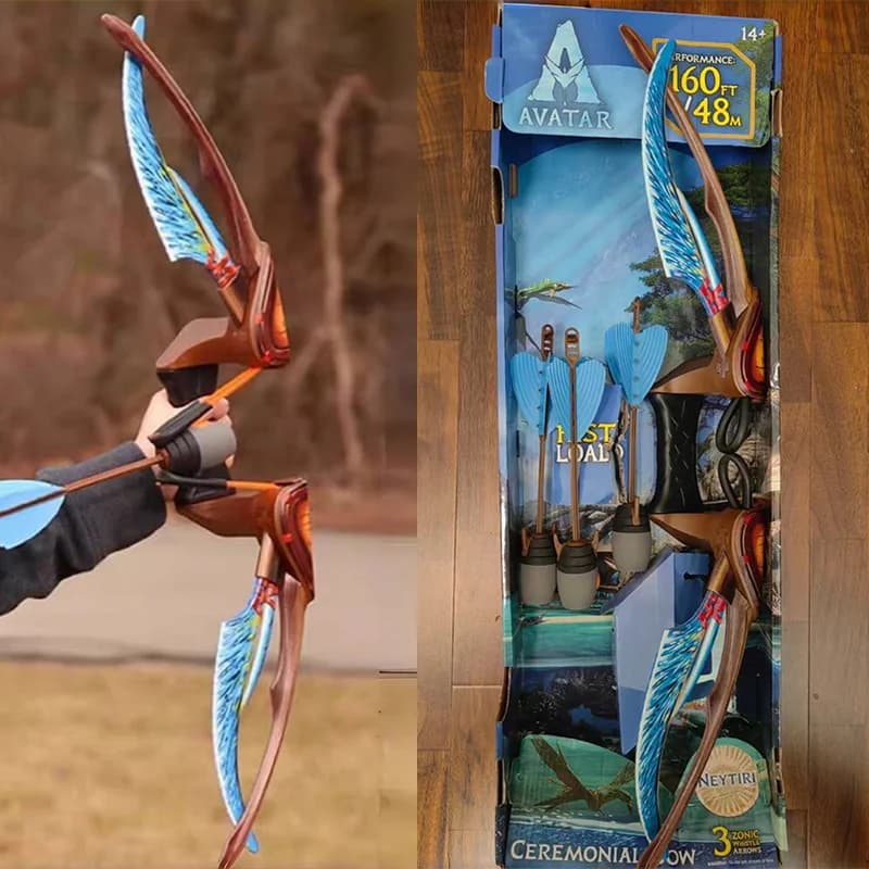 Giocattolo di Tiro con l'Arco Ispirato ai Film con Bersaglio a Ventosa Sicuro per Giochi al Chiuso e all'Aperto, Esercizio Oculare per Bambini, Regalo Originale