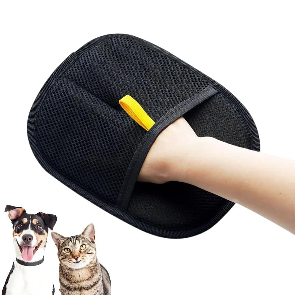 Pet Hair Removal Gloves Removes Pet Hair And Cleans Hard-to-reach Areas Ideal for Bedding,Clothing,Sofas, Blankets Cat Dog Beds