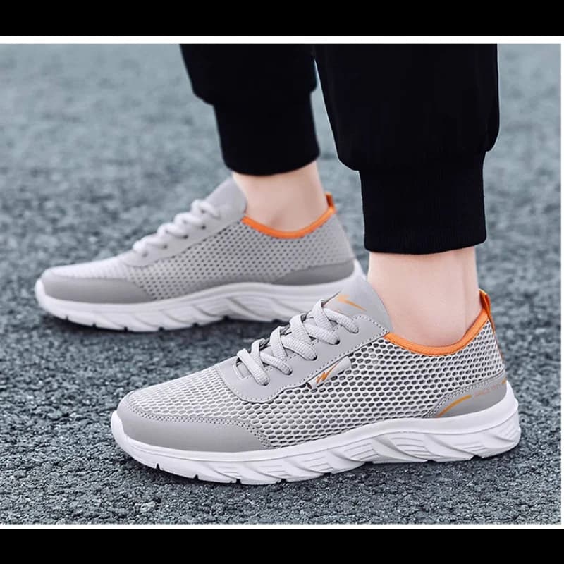 Student Daily Flat Casual Trainers Sweat Resistant Fast Dry Knit for PE Class Park Jog Shopping Post Workout Walking Footwear