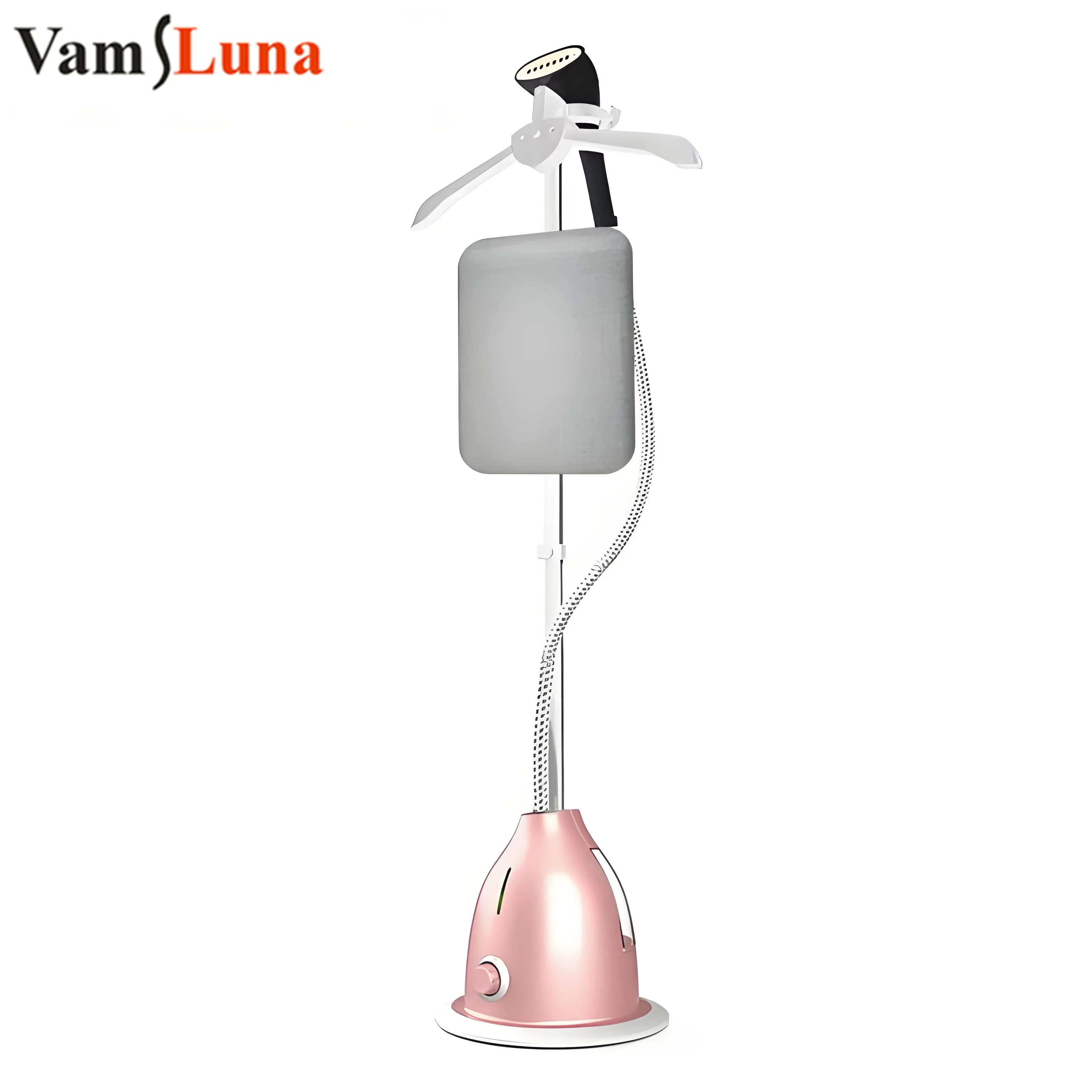 Vaporizzatore per indumenti in tessuto da 2000 W con spazzola per tessuti e macchina per appendere indumenti Potente vaporizzatore per tessuti
