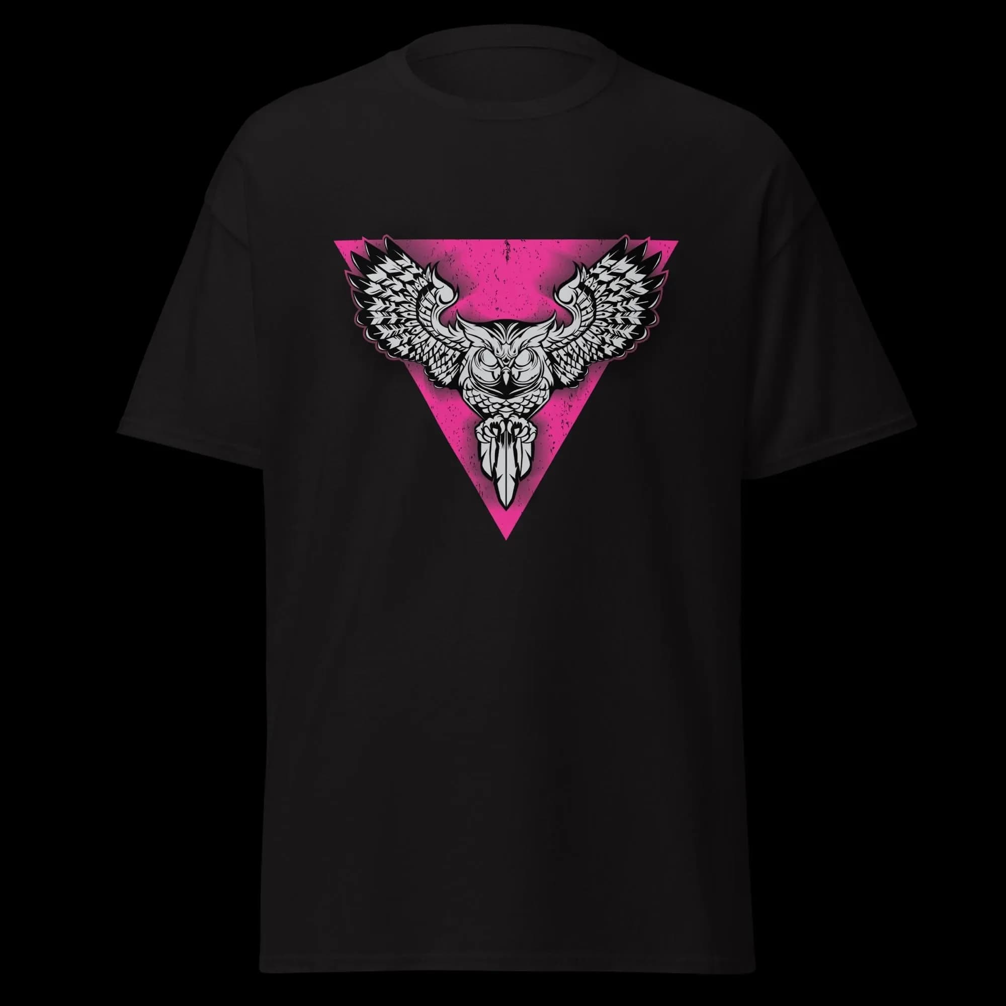 T-shirt da golf in cotone, abbigliamento estetico, maglietta Owl