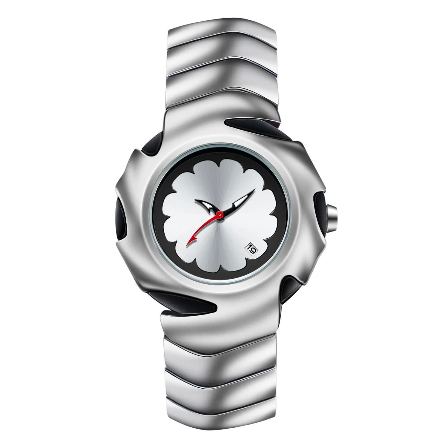 Orologi al Quarzo dal Design Unico e alla Moda per Uomo, Orologio da Polso Sportivo Casual con Quadrante Cronografo in Acciaio Inossidabile e Luminoso