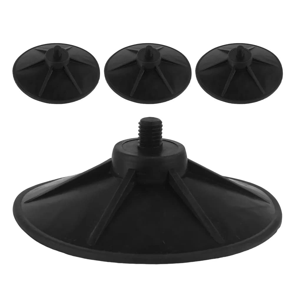 4Pcs Punching Bag Suction Base Rubber Tumbler for Boxing Equipment Stand Freestanding Sandbag Holder Home Boxing Setup