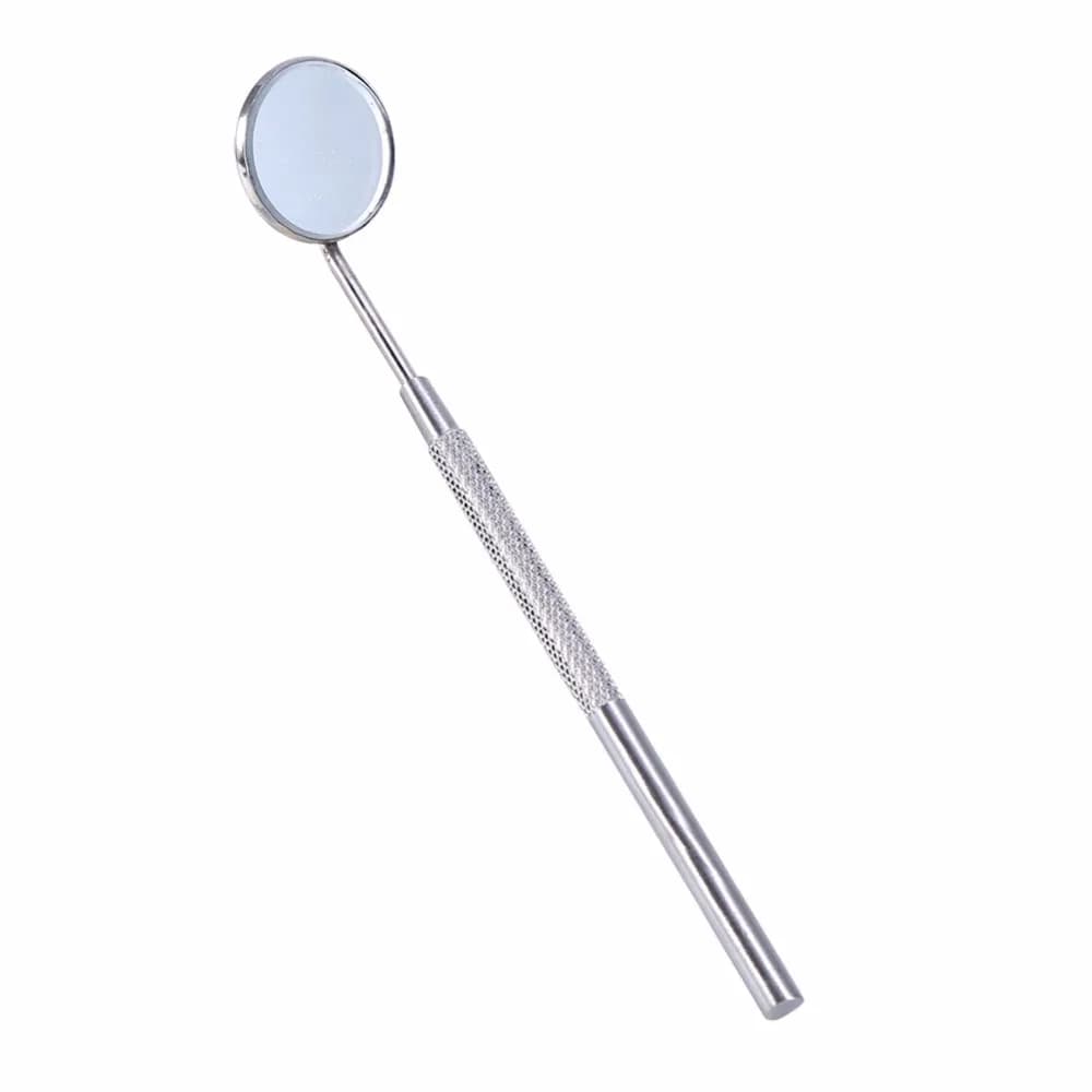 Multifunction dental mouth mirror that controls the instrument for extending the mirror eyelashes for inspection of dental teeth whitening in stainless steel