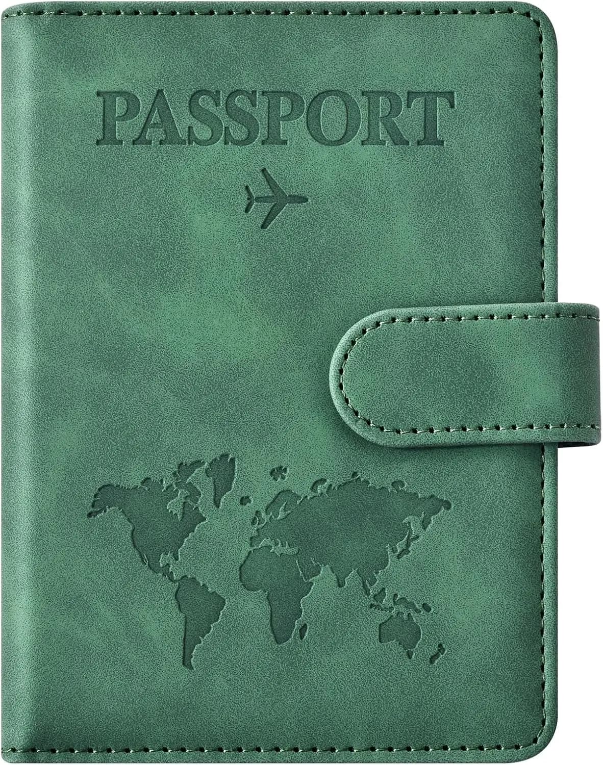 Porta Passaporto, Custodia da Viaggio per Passaporto, Portafoglio Carino per Passaporto da Donna