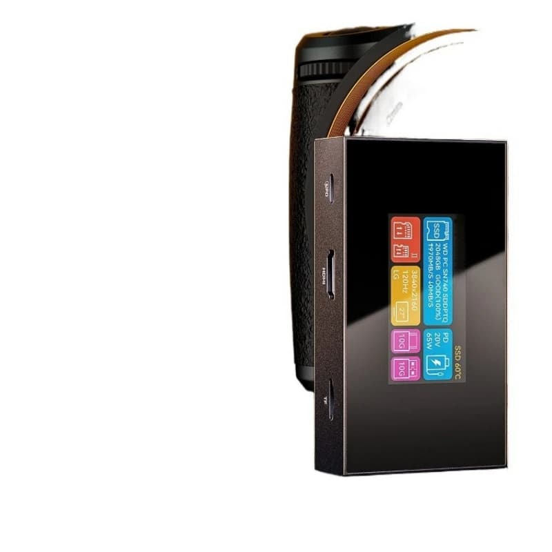Docking station per scatole SSD, lettore di schede, docking station HDMI per archiviazione desktop esterna mobile typec