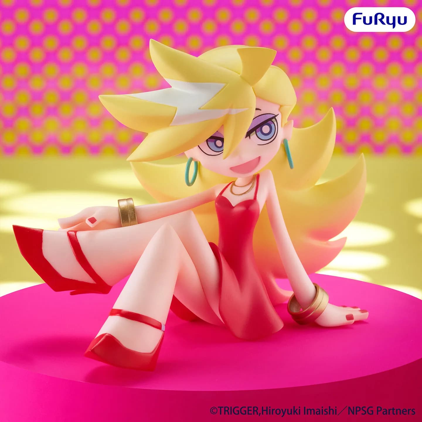 Nuova Figurina Originale Furyu di Panty & Stocking with Garterbelt, Action Figure Anime, Modellino in PVC
