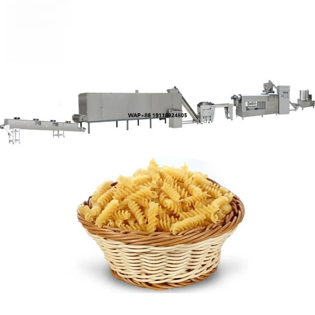 Estrusore Monovite per Spaghetti, Maccheroni, Pasta a Conchiglia, Macchina per la Produzione di Pasta, Linea di Produzione Pasta, Estrusore per Pasta e Maccheroni