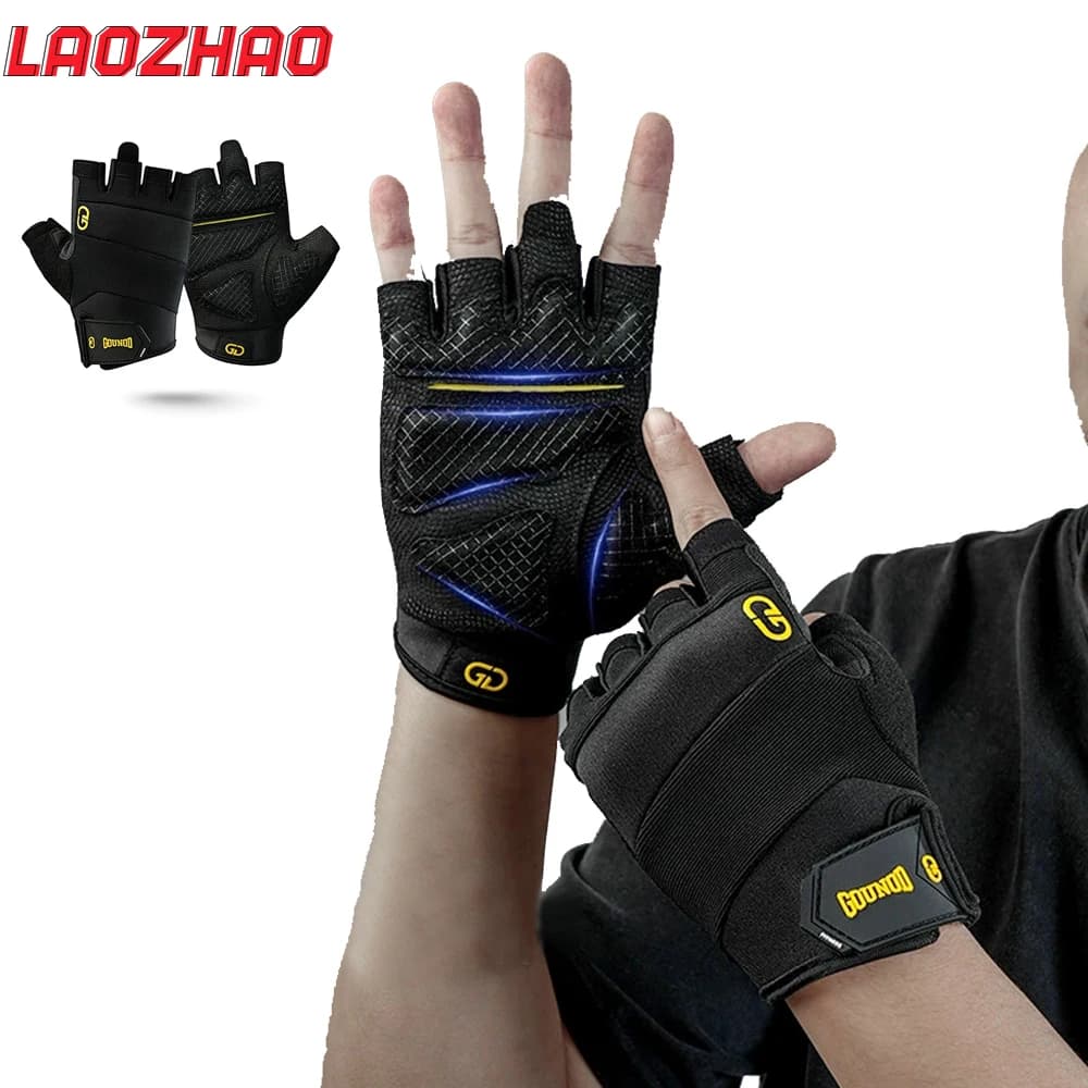 Training Gloves 1 pair - Gym Gloves for weightlifting for men and women - Complete palm protection for workout/cycling/pull