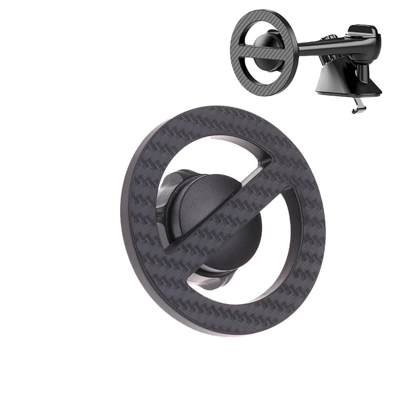 New 1 Set Magnet Base For 17mm Ball Head Car Cellphone Stand Mount GPS Brackets For Magnetic Car Phone Holder Accessories