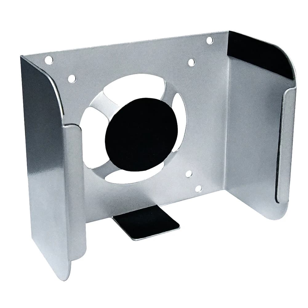 Metal wall mount for Apple Mac Mini M4, to be mounted under the desk, behind the monitor, PC accessories