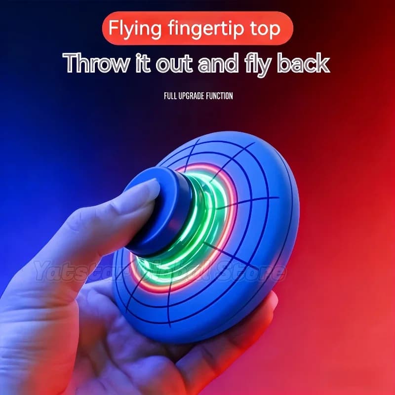 Palla volante Boomerang UFO Flyorb Magia con luci a LED Drone Hover Ball Fly Nova Orb Flying Spinner Agitarsi Giocattoli Regali per bambini