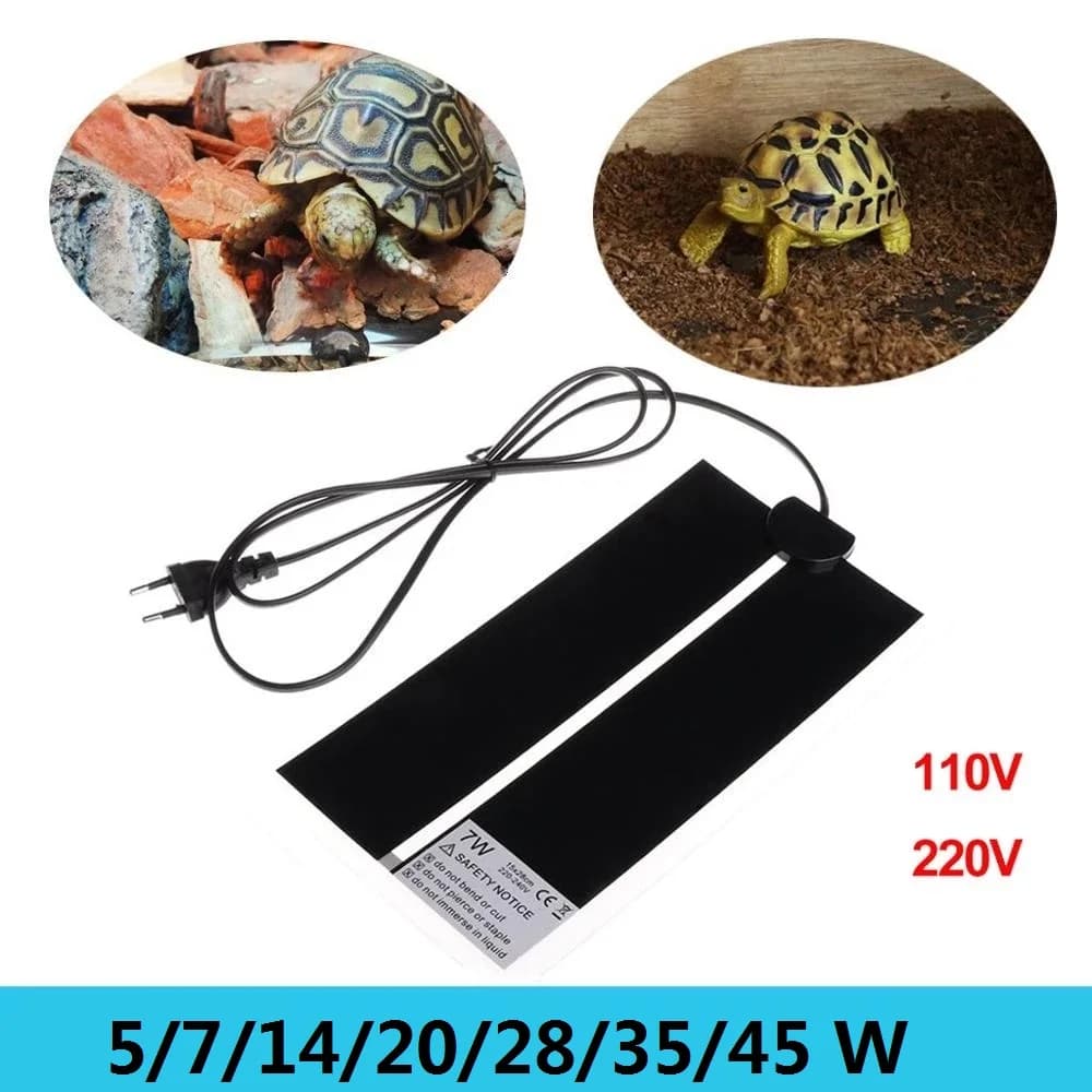 AC110V~240V Reptiles Incubator Warm Mat 5-45W Pet Heating Pad Blanket Adjustable Thermostat Temperature Controller
