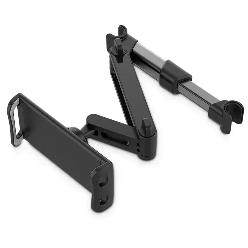 Car Rear Pillow Phone Holder Tablet Car Stand Seat Rear Headrest Mounting Brackets for IPhone Samsung IPad Tablet