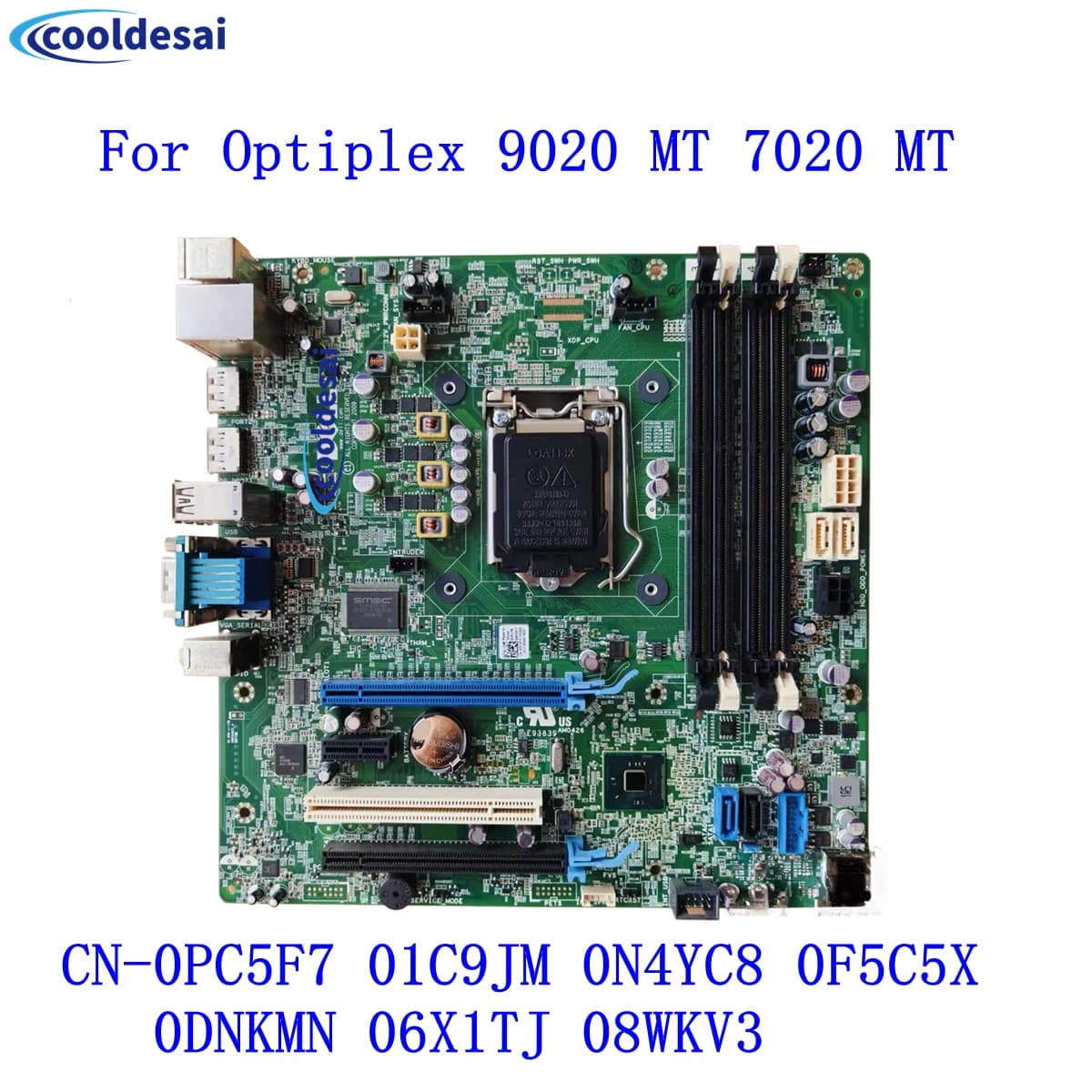 Scheda Madre per Dell Optiplex 9020 MT 7020 MT Tower CN-0PC5F7 01C9JM 0N4YC8 0F5C5X 0DNKMN 06X1TJ 08WKV3 DDR3 LGA1150 100% Testata