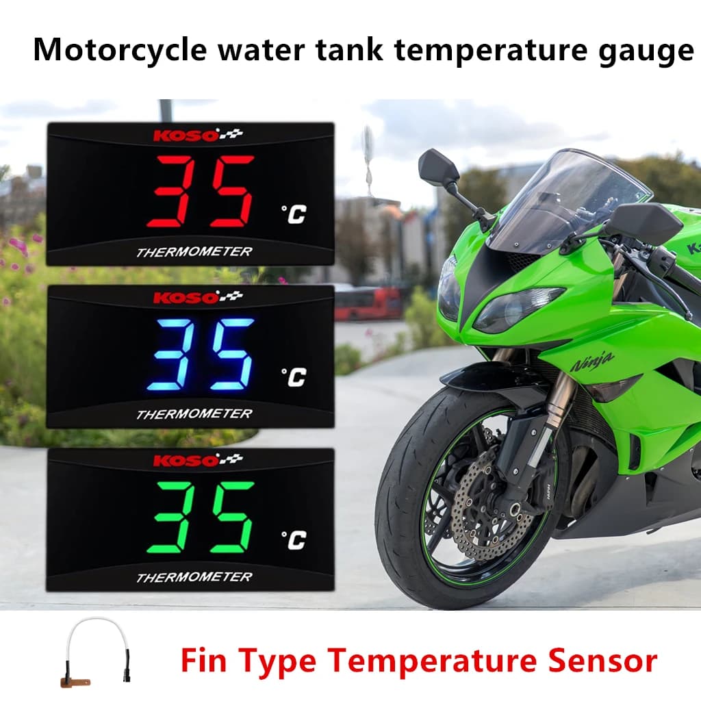 Water tank of motorcycle temperature Mini meter KOSO Sensor thermomete calibri temperature sensor of aletta type
