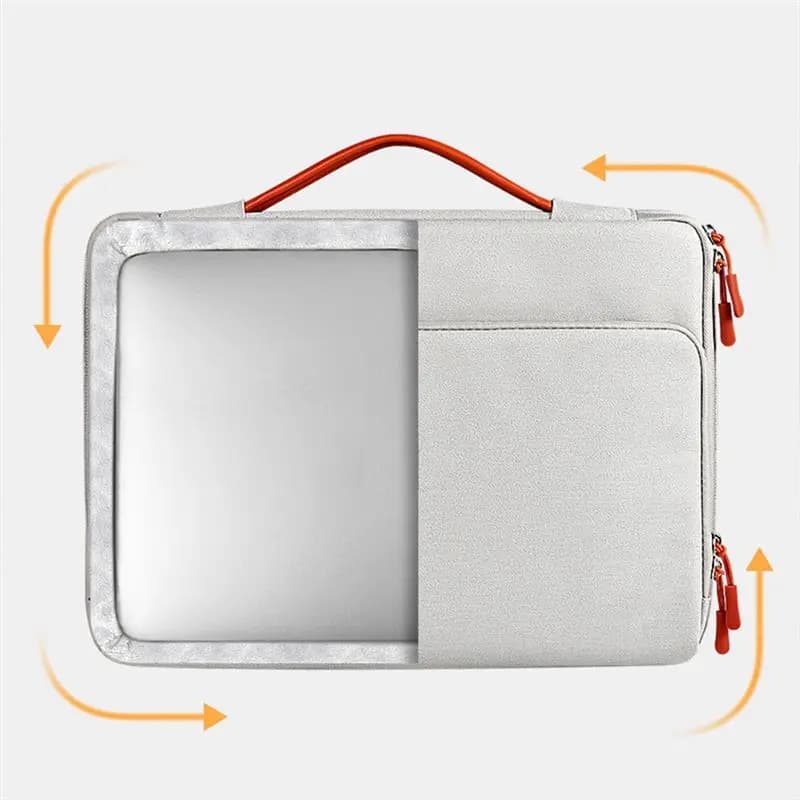 Clinch Custodia per laptop Custodia antiurto Borsa impermeabile Valigetta per tutte le borse per laptop da 13 14 15 pollici, Blu