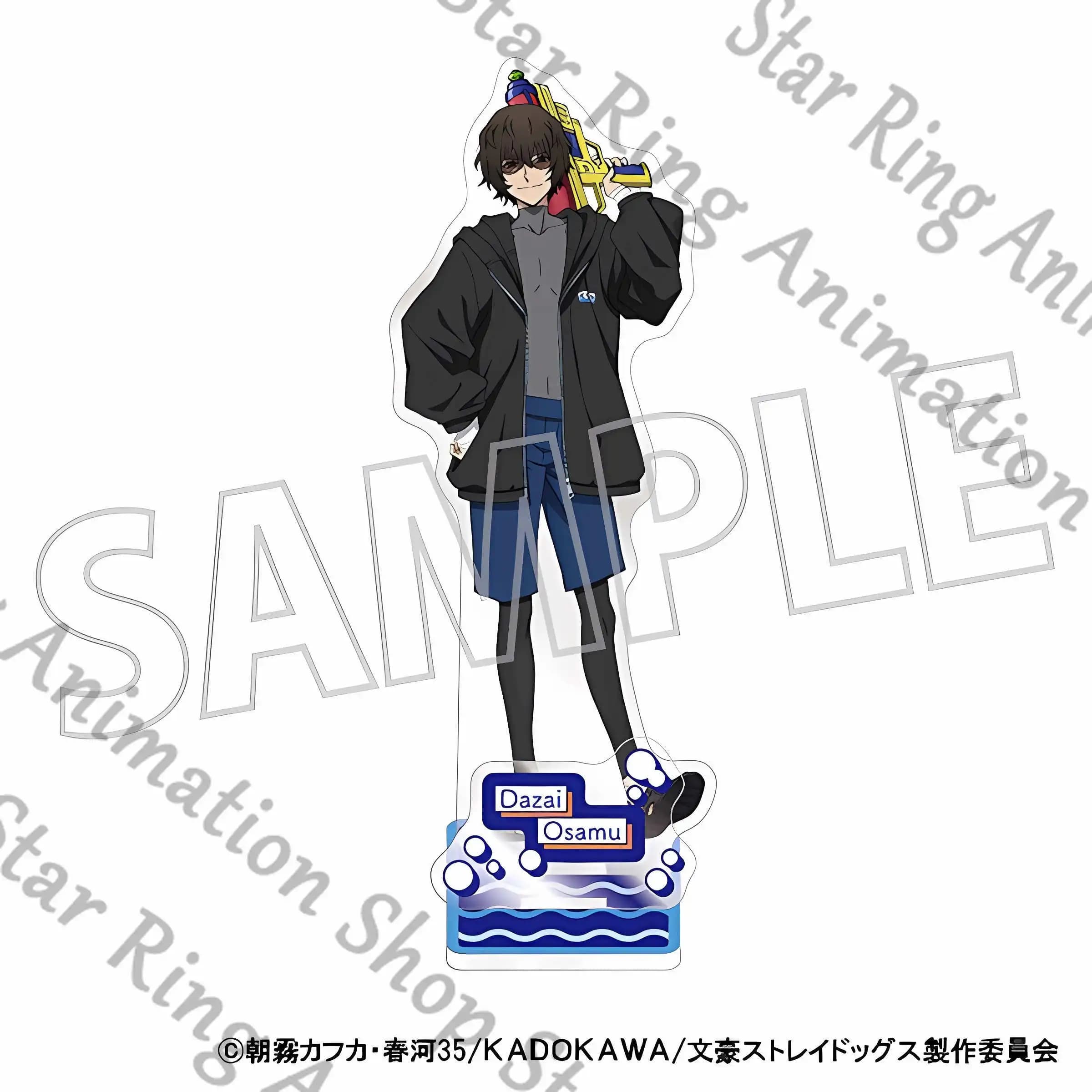 Anime Bungo Stray Dogs Dazai Osamu Acrilico Standing Board Segno indicativo Cospaly Cartoon Desktop Decorare regalo