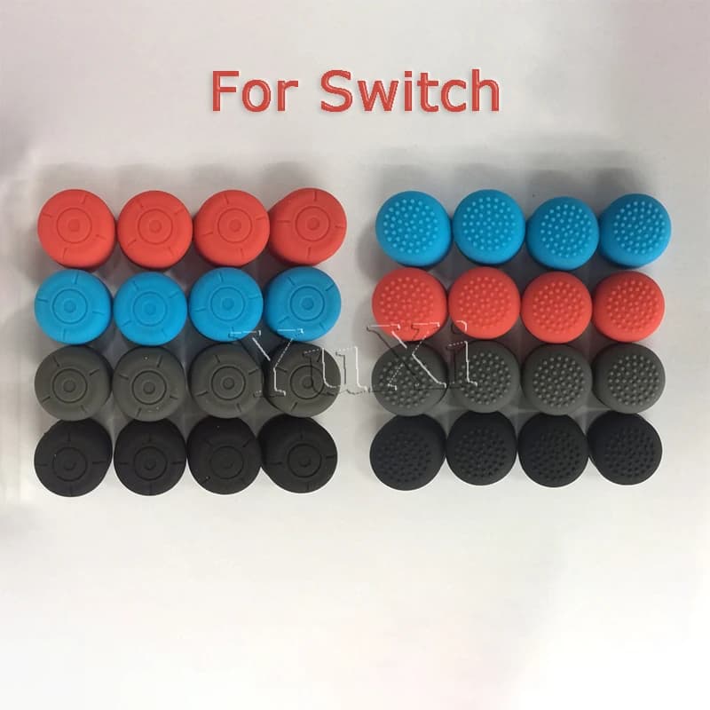 Custodia protettiva per joystick analogico Joypad con cappuccio per pollice in silicone per Nintendo Switch Oled Lite NS Joy-Con Controller ThumbStick