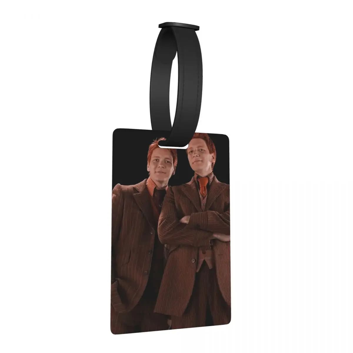 Etichette per Bagagli con Stampa dei Gemelli Weasley, Accessori per Valigie, Targhette per Bagagli da Viaggio, Porta Etichette con Nome e Indirizzo
