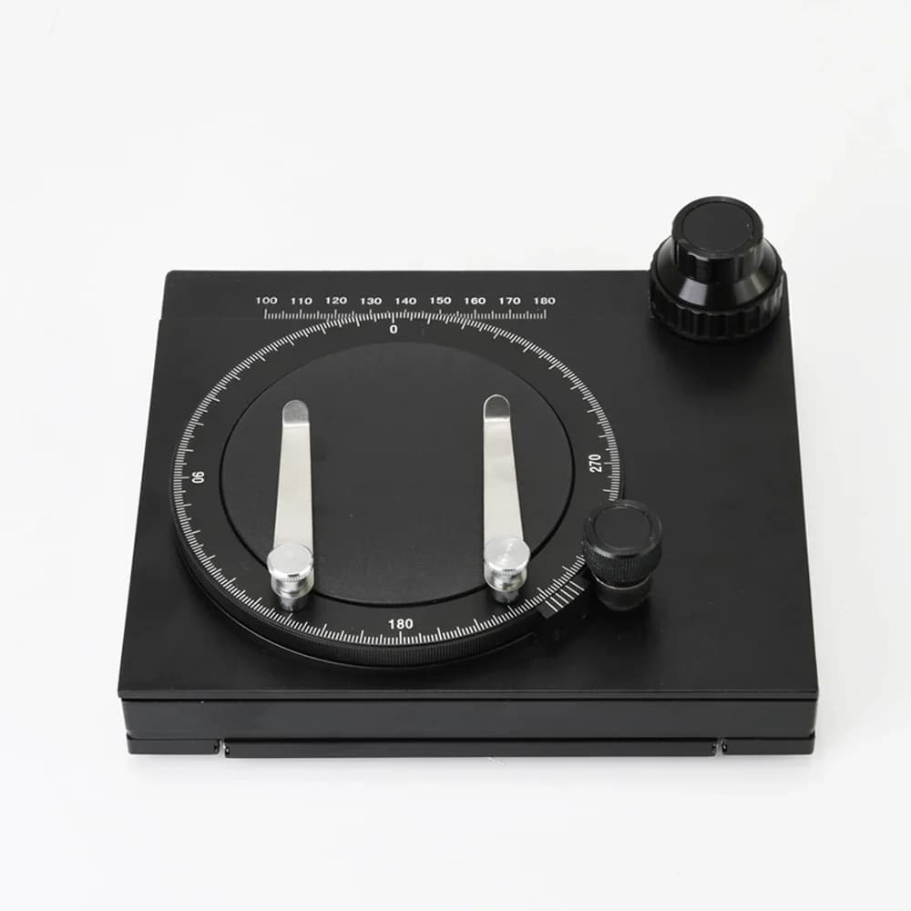 XY Palcoscenico XY rotante a regolazione fine per microscopio stereo industriale Piattaforma mobile di precisione Micrometro Palcoscenico meccanico
