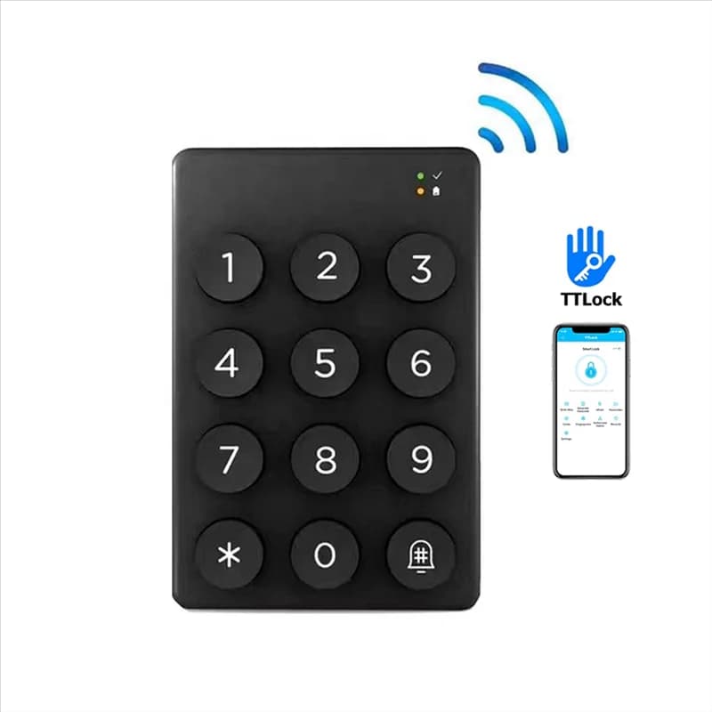 BNVN-Tastiera wireless Codice cifrato App Bluetooth Sblocco per app Ttlock Codice intelligente Cose Serrature elettroniche intelligenti
