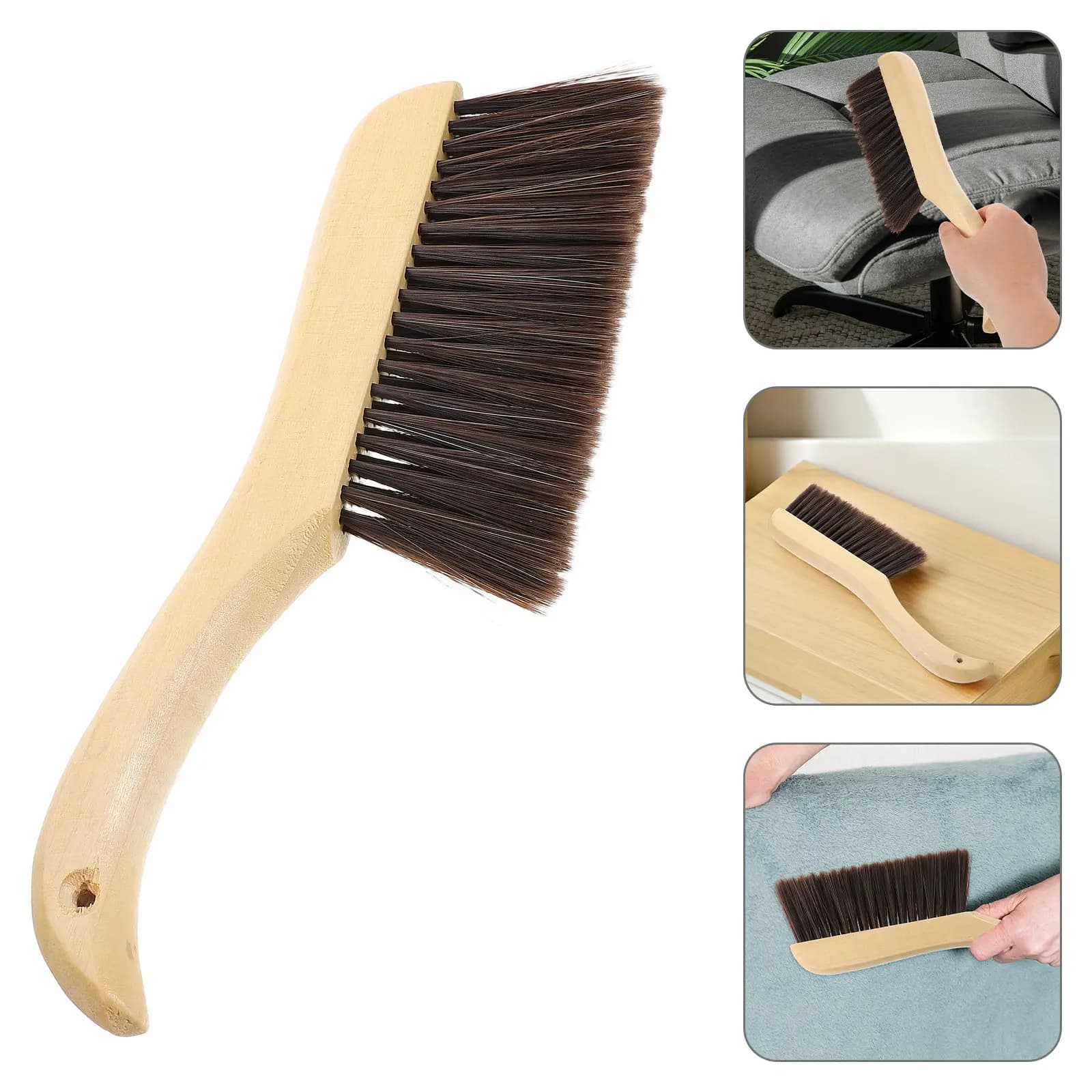 Spazzola Portatile a Setole Morbide per Rimuovere la Sabbia da Scarpe, Vestiti e Piedi - Ideale per Surf e Vacanze all'Aperto